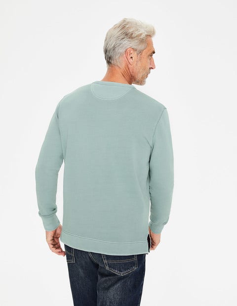 Mallory Garment Dye Sweatshirt - Succulent Blue Mallory Garment Dye Sweatshirt - Succulent Blue