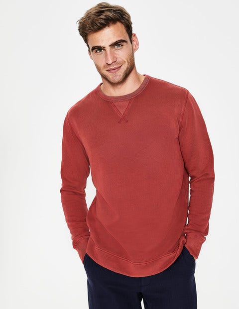 Mallory Garment Dye Sweatshirt - Cayenne Pepper Mallory Garment Dye Sweatshirt - Cayenne Pepper