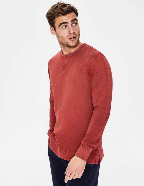 Mallory Garment Dye Sweatshirt - Cayenne Pepper Mallory Garment Dye Sweatshirt - Cayenne Pepper