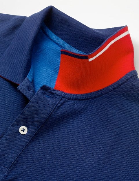 Pique Polo - College Blue Pique Polo - College Blue