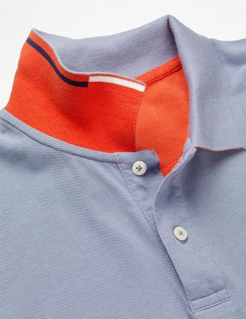 Pique Polo - Thistle Blue Pique Polo - Thistle Blue