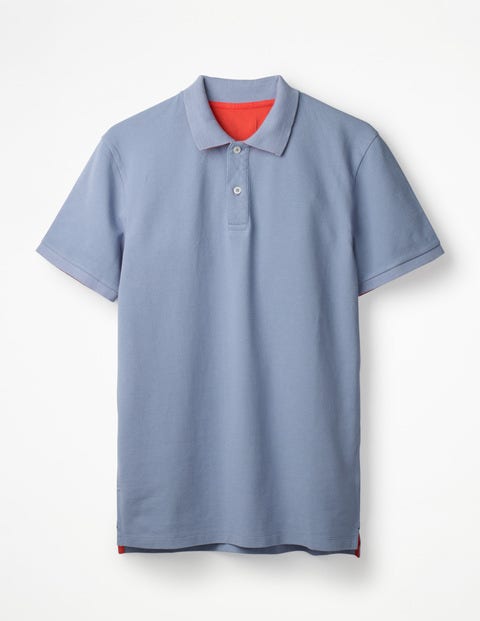 Pique Polo - Thistle Blue Pique Polo - Thistle Blue