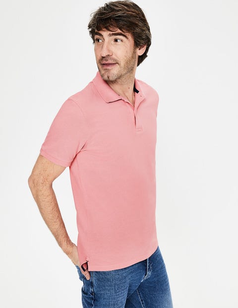 Pique Polo - Rosa Pink Pique Polo - Rosa Pink