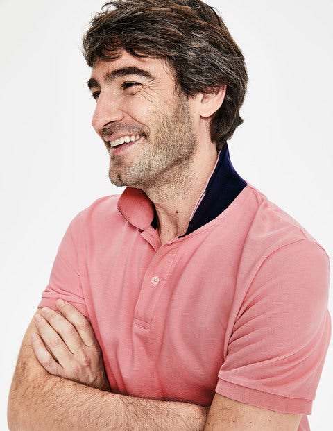 Pique Polo - Rosa Pink Pique Polo - Rosa Pink