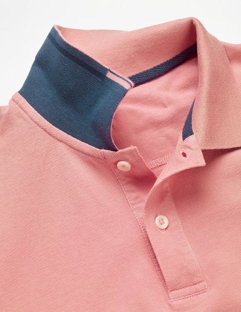 Pique Polo - Rosa Pink Pique Polo - Rosa Pink