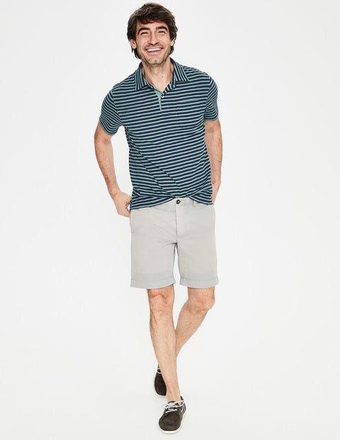 Polo Flammé - Rayures bleu marine/bleu succulente Polo Flammé - Rayures bleu marine/bleu succulente