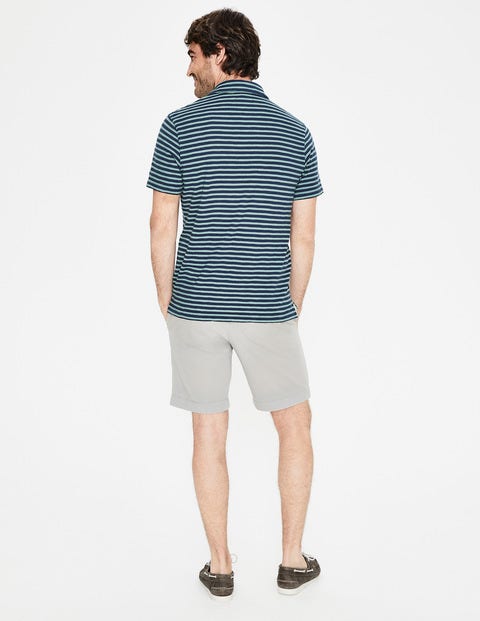 Polo Flammé - Rayures bleu marine/bleu succulente Polo Flammé - Rayures bleu marine/bleu succulente