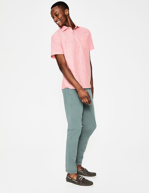 Lightweight Slim Chinos - Succulent Blue Lightweight Slim Chinos - Succulent Blue