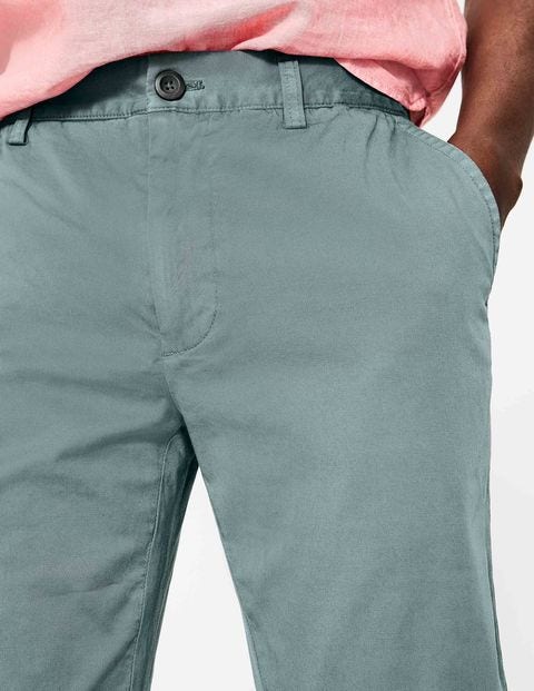 Lightweight Slim Chinos - Succulent Blue Lightweight Slim Chinos - Succulent Blue