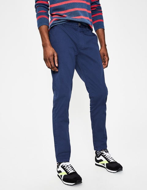 Lightweight Slim Chinos - School Navy Lightweight Slim Chinos - School Navy