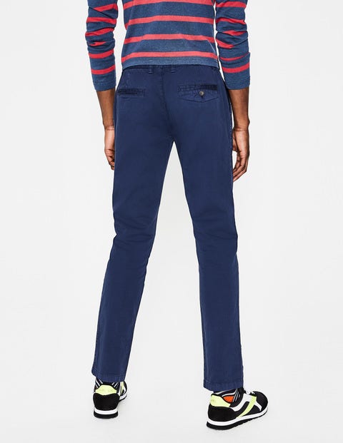Lightweight Slim Chinos - School Navy Lightweight Slim Chinos - School Navy