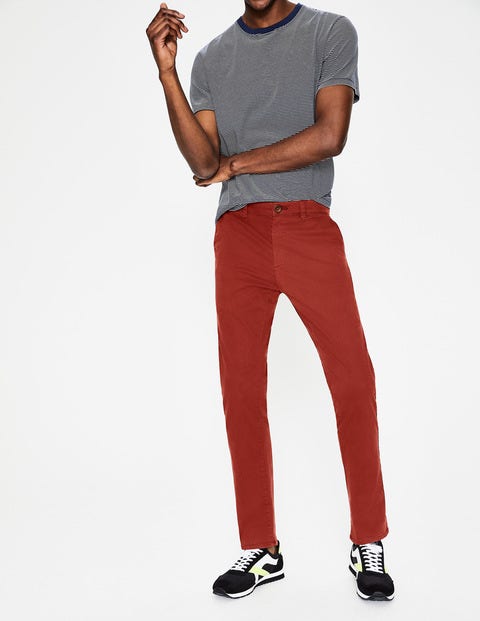 Lightweight Slim Chinos - Cayenne Pepper Lightweight Slim Chinos - Cayenne Pepper