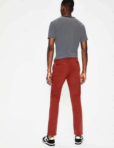 Lightweight Slim Chinos - Cayenne Pepper Lightweight Slim Chinos - Cayenne Pepper