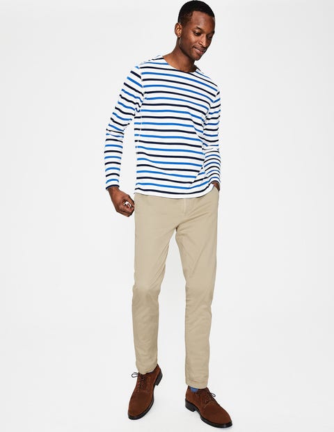 Lightweight Slim Chinos - Stone Lightweight Slim Chinos - Stone