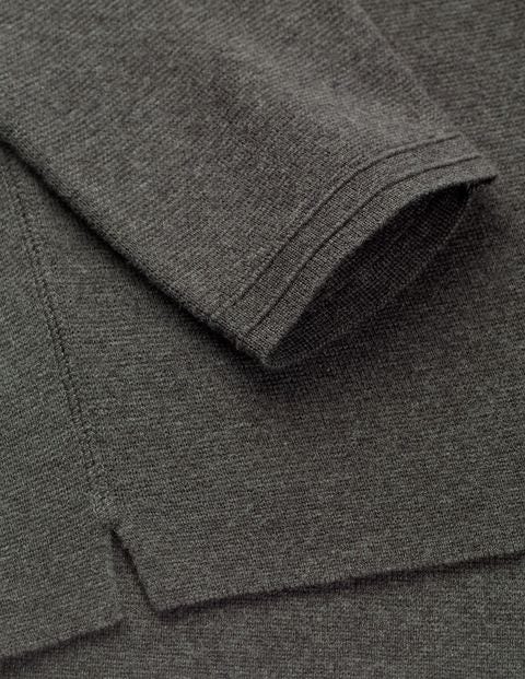 Milano Half-Zip - Charcoal/Blue Stripe Milano Half-Zip - Charcoal/Blue Stripe