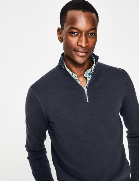 Milano Half-Zip - Navy Milano Half-Zip - Navy