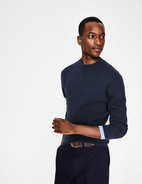 Greenwich Crew Neck - Light Navy Greenwich Crew Neck - Light Navy