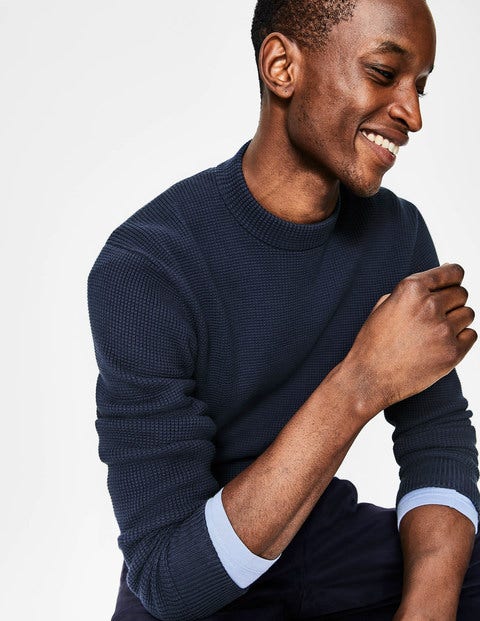 Greenwich Crew Neck - Light Navy Greenwich Crew Neck - Light Navy