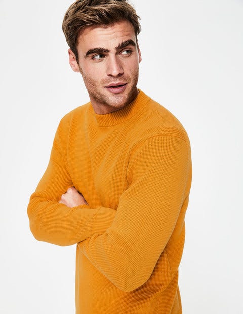 Greenwich Crew Neck - Dark Gold Greenwich Crew Neck - Dark Gold