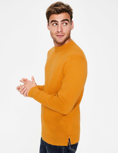 Greenwich Crew Neck - Dark Gold Greenwich Crew Neck - Dark Gold