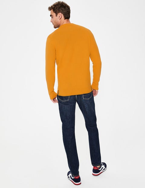 Greenwich Crew Neck - Dark Gold Greenwich Crew Neck - Dark Gold