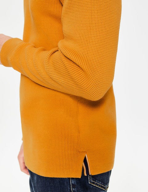 Greenwich Crew Neck - Dark Gold Greenwich Crew Neck - Dark Gold