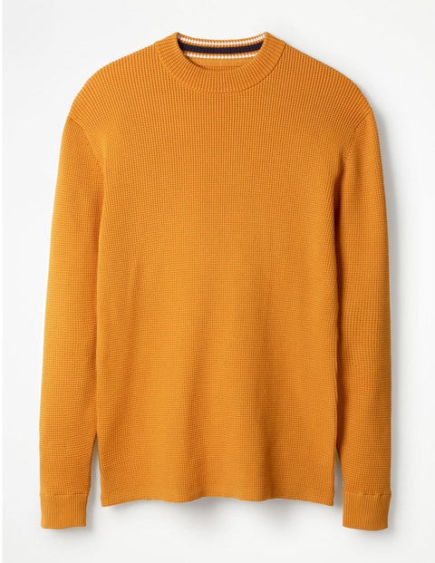Greenwich Crew Neck - Dark Gold Greenwich Crew Neck - Dark Gold