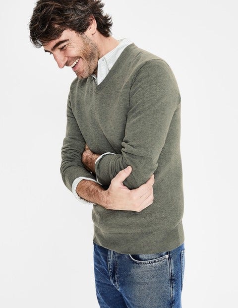 Bloomsbury V-Neck - Greenwich Bloomsbury V-Neck - Greenwich