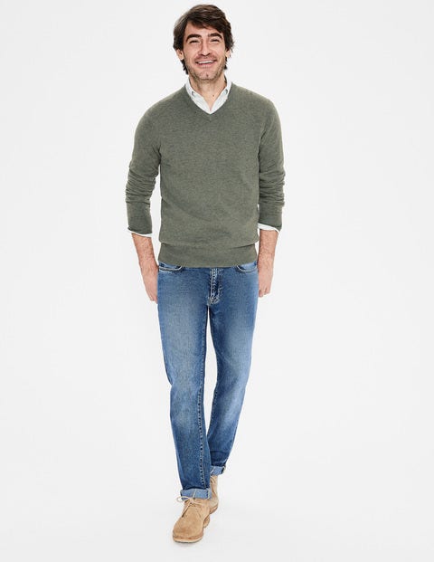 Bloomsbury V-Neck - Greenwich Bloomsbury V-Neck - Greenwich