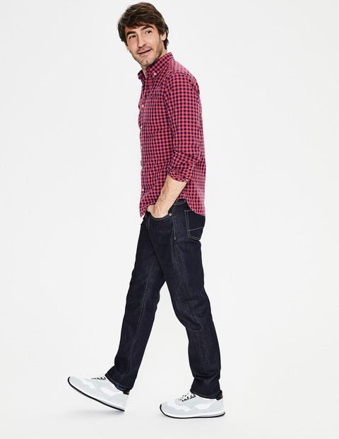 Garment-Dyed Poplin Shirt - Washed Crimson Garment-Dyed Poplin Shirt - Washed Crimson