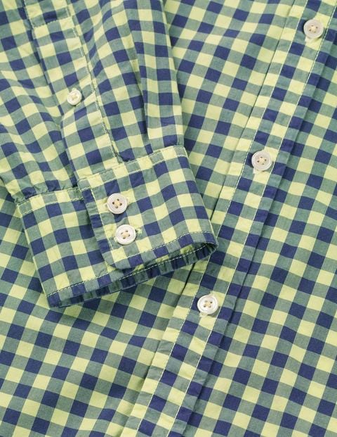 Garment-Dyed Poplin Shirt - Yellow Garment-Dyed Poplin Shirt - Yellow