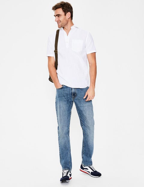 Linen Cotton Popover - White Linen Cotton Popover - White