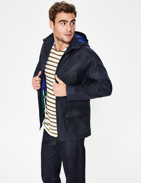 Holt Waxed Jacket - Navy Holt Waxed Jacket - Navy