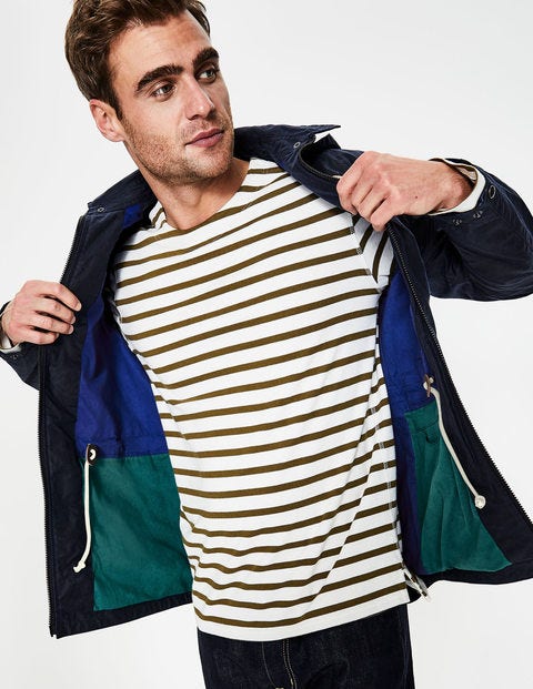 Holt Waxed Jacket - Navy Holt Waxed Jacket - Navy