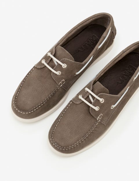 Boat Shoes - Dove Grey Boat Shoes - Dove Grey