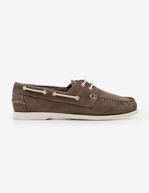Boat Shoes - Dove Grey Boat Shoes - Dove Grey