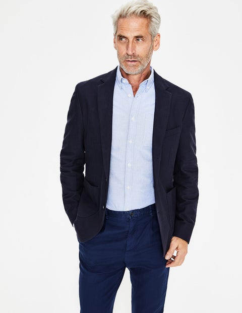 Canvey Textured Blazer - Navy Canvey Textured Blazer - Navy