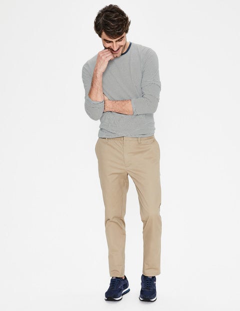 Long Sleeve Washed T-Shirt - Ecru/Oceania Stripe Long Sleeve Washed T-Shirt - Ecru/Oceania Stripe