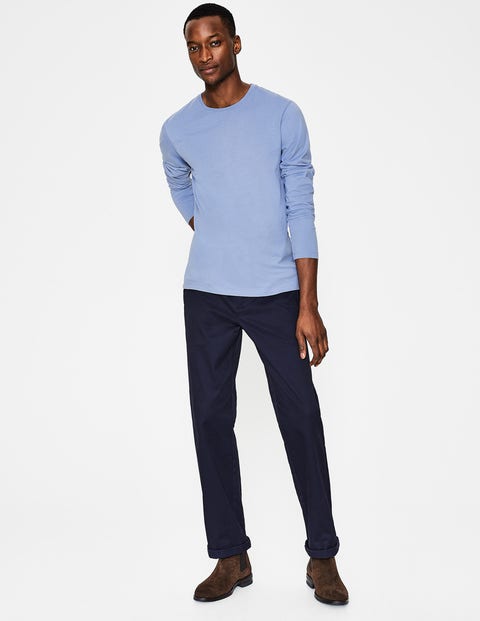 Long Sleeve Washed T-Shirt - Thistle Blue Long Sleeve Washed T-Shirt - Thistle Blue