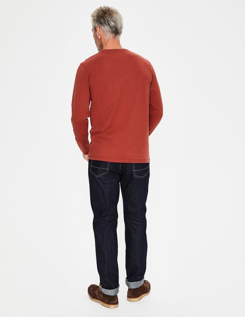 Long Sleeve Washed T-Shirt - Cayenne Pepper Long Sleeve Washed T-Shirt - Cayenne Pepper
