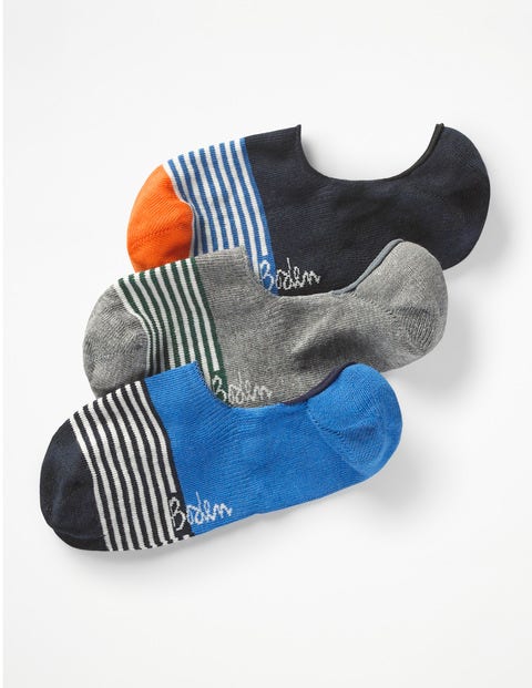 No Show Socks - Stripe Pack No Show Socks - Stripe Pack