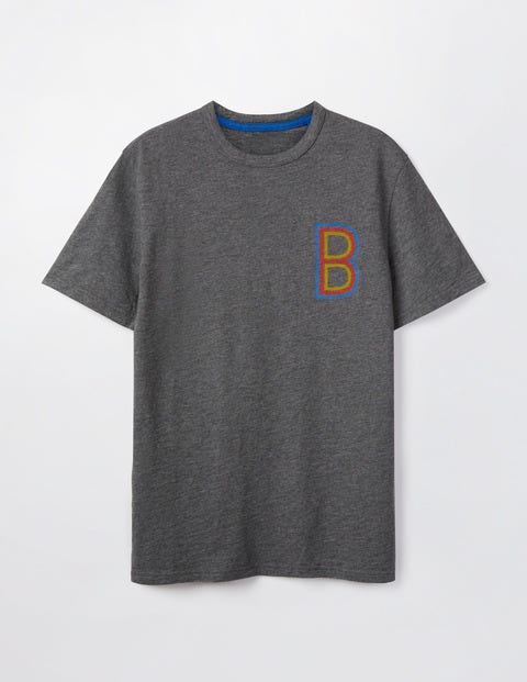 Graphic T-Shirt - Grey Marl Graphic T-Shirt - Grey Marl