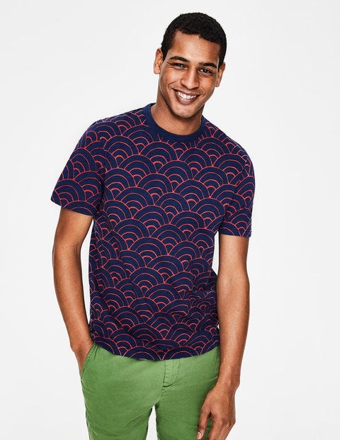 Graphic T-Shirt - Navy Wave Graphic T-Shirt - Navy Wave