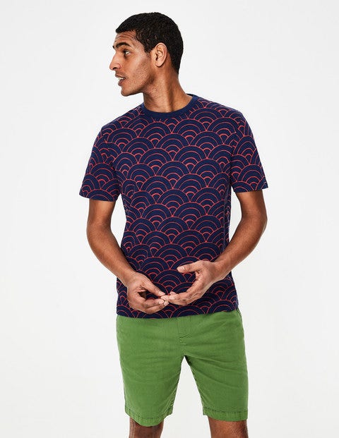 Graphic T-Shirt - Navy Wave Graphic T-Shirt - Navy Wave