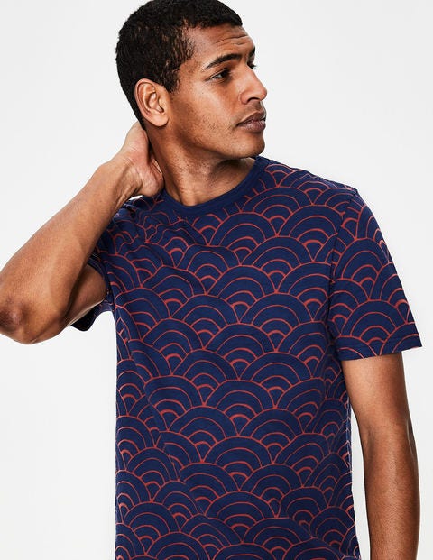 Graphic T-Shirt - Navy Wave Graphic T-Shirt - Navy Wave