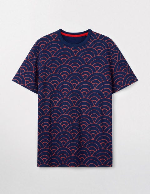 Graphic T-Shirt - Navy Wave Graphic T-Shirt - Navy Wave