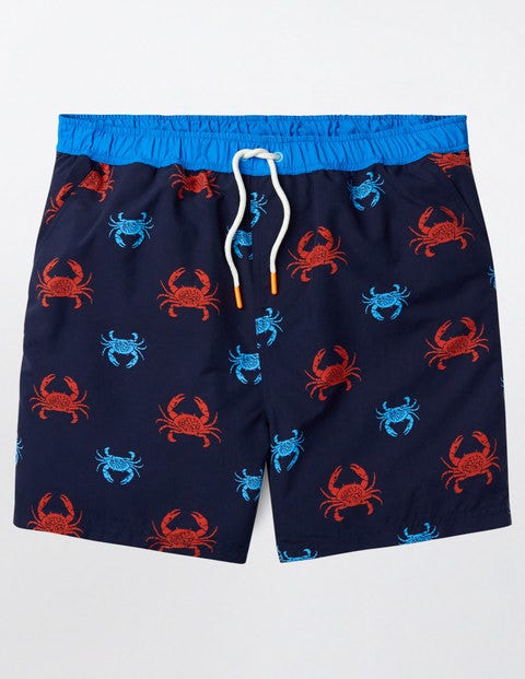 Swimshorts - Navy Blue Crab Swimshorts - Navy Blue Crab