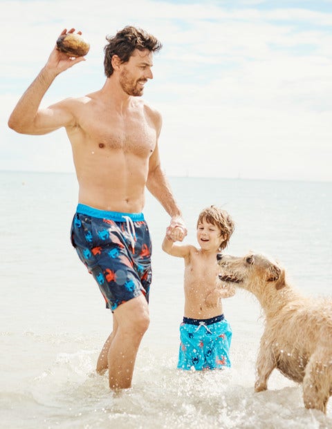 Swimshorts - Navy Blue Crab Swimshorts - Navy Blue Crab