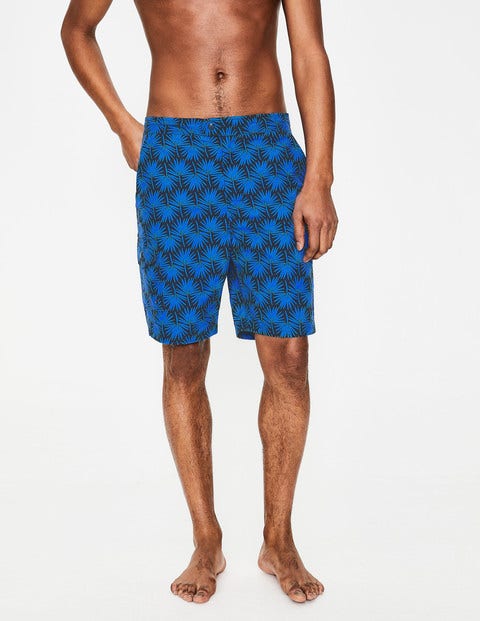 Board Shorts - Electric Blue Palm Board Shorts - Electric Blue Palm