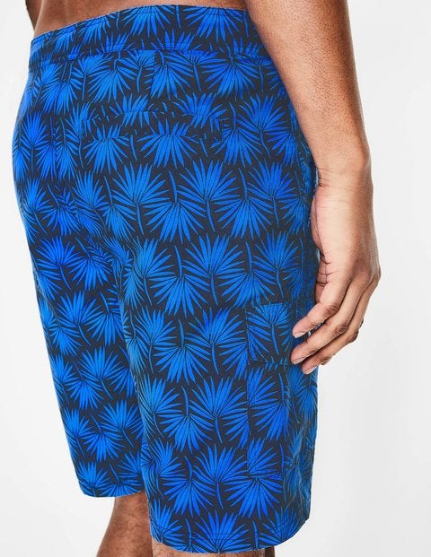 Board Shorts - Electric Blue Palm Board Shorts - Electric Blue Palm